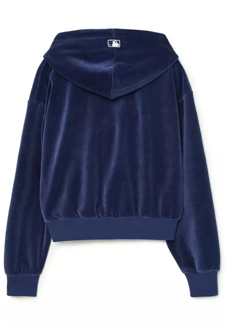 Áo hoodie nhung tuyết, dáng croptop, bo gấu