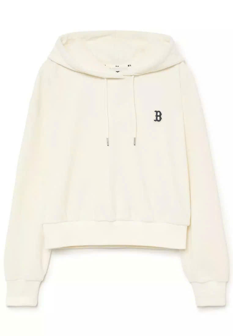 Áo hoodie nhung tuyết, dáng croptop, bo gấu