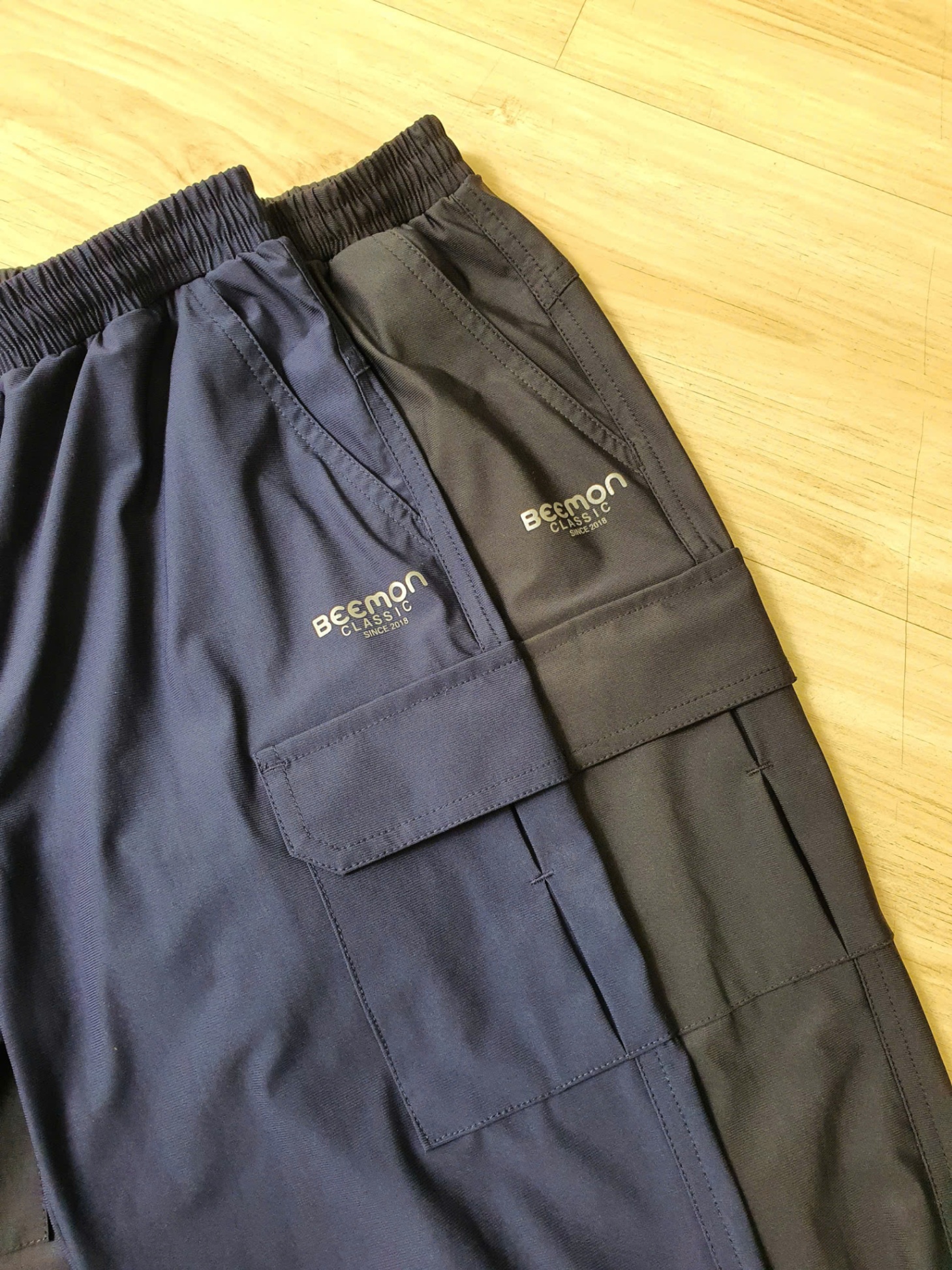 Quần jogger Beemon cho BT, BG chất vải golf co giãn, túi hộp