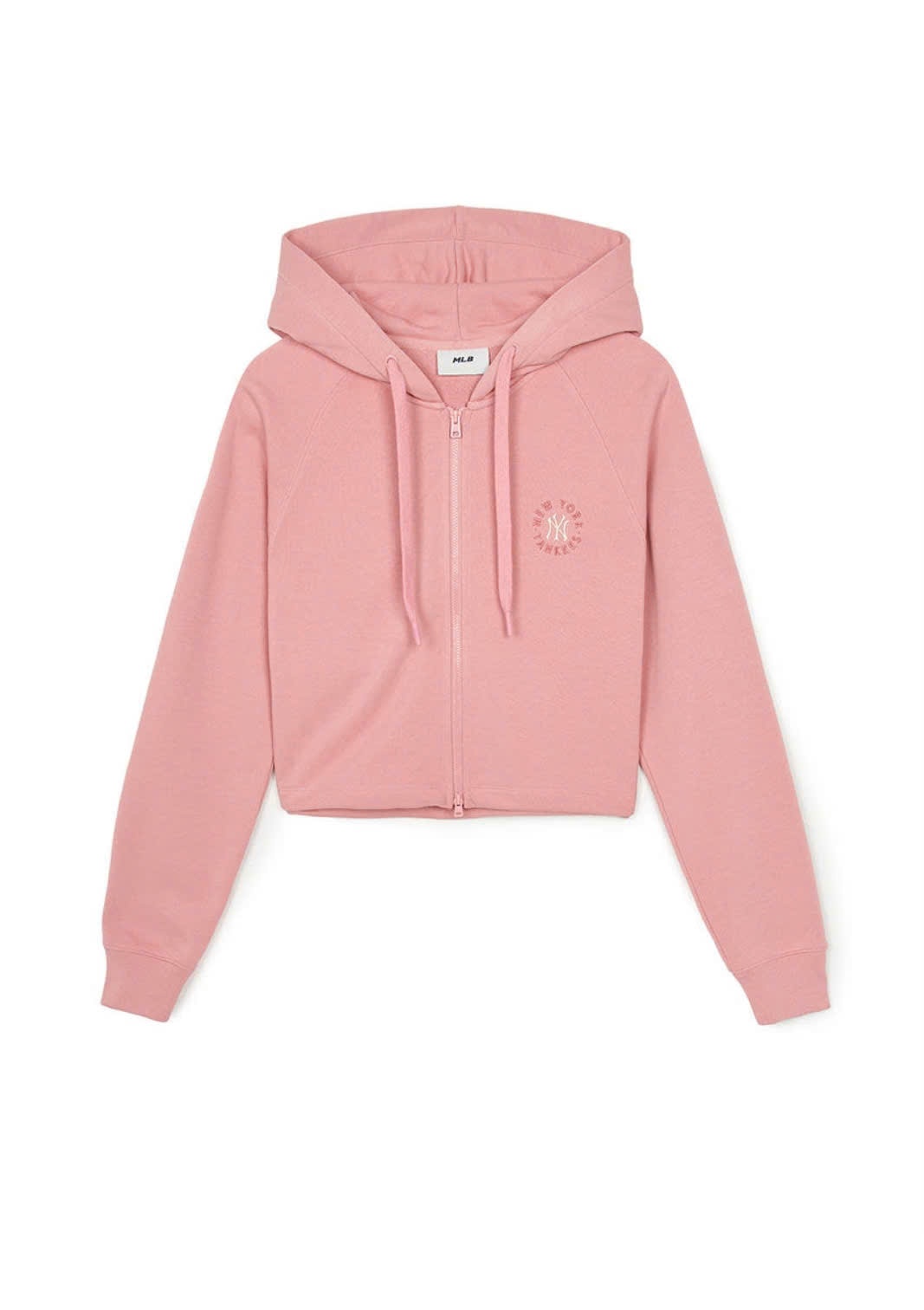 Áo khoác nỉ da cá hoodie kéo khóa, dáng lửng, rút gấu
