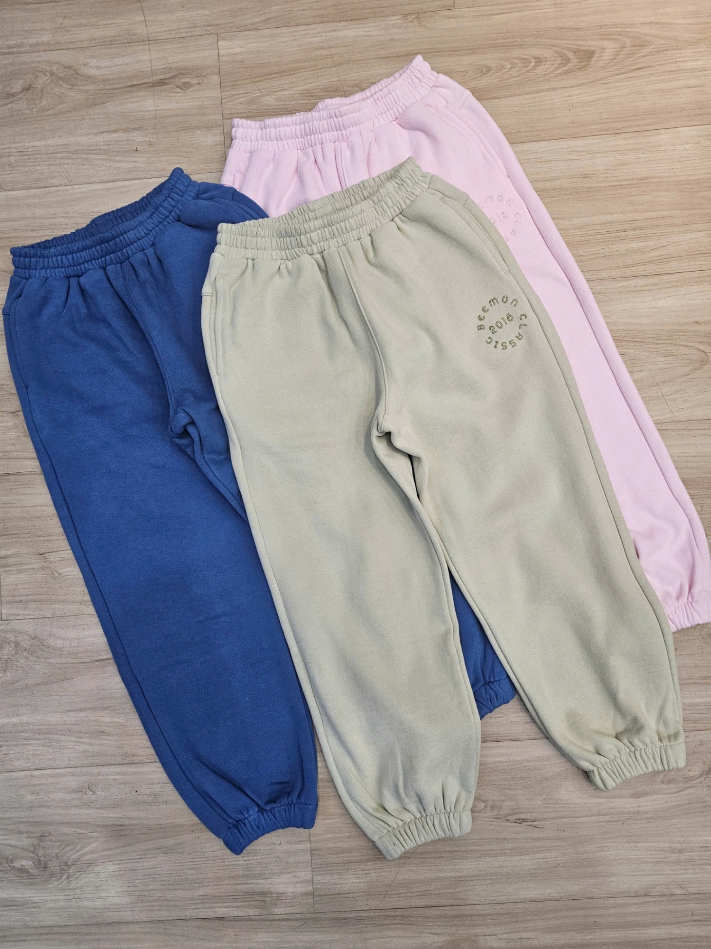 Quần nỉ bông jogger Beemon, cạp chun