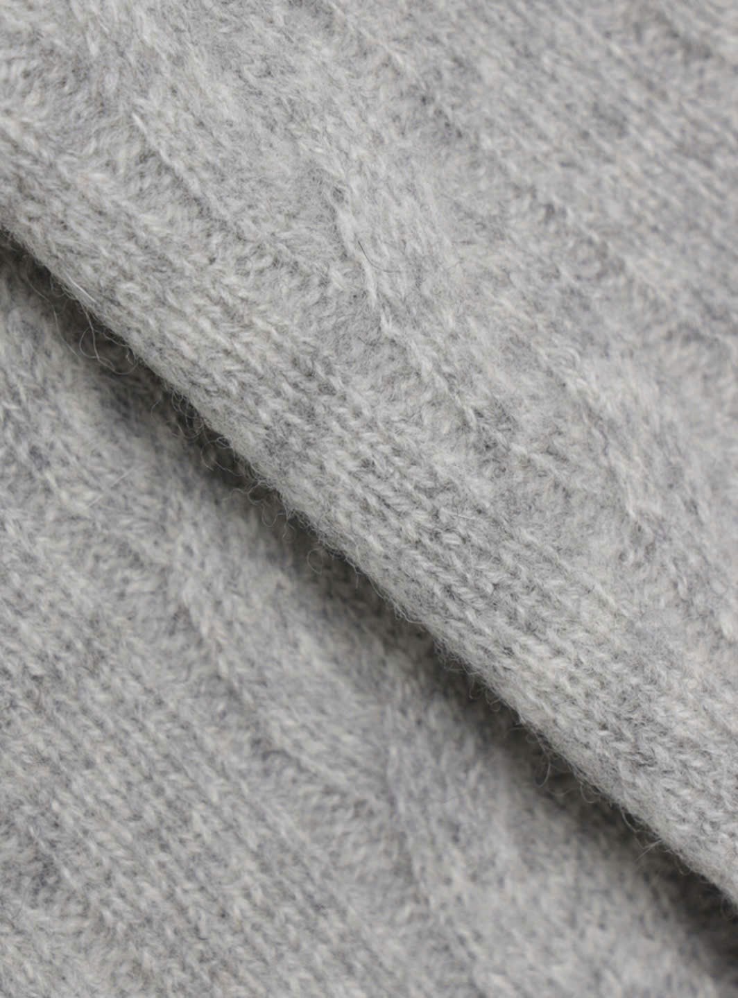 Áo len khoác hoodie Zip, vặn thừng