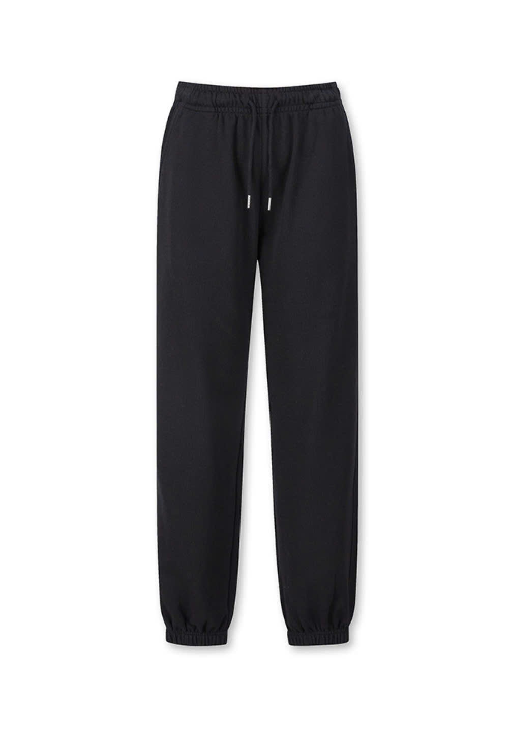 Quần jogger nỉ da cá, cạp chun, dây rút quần