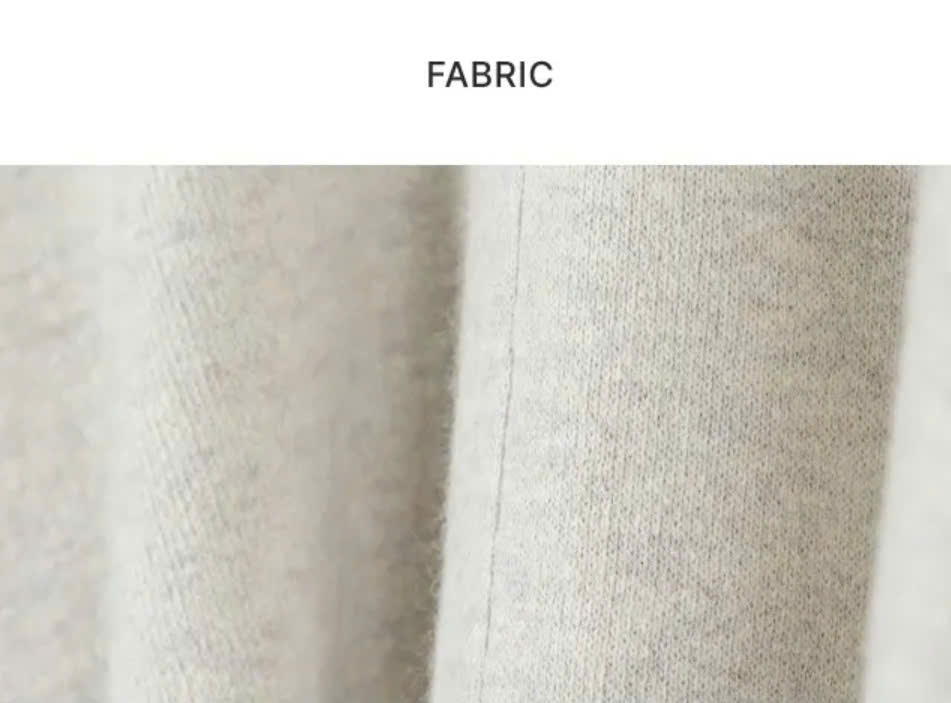 Áo len oversize cổ tim, xẻ hông, tay loe nhẹ