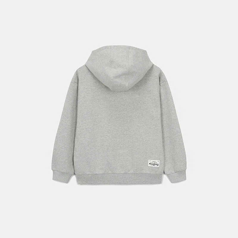 Áo nỉ hoodie kids dài tay,chữ trước ngực