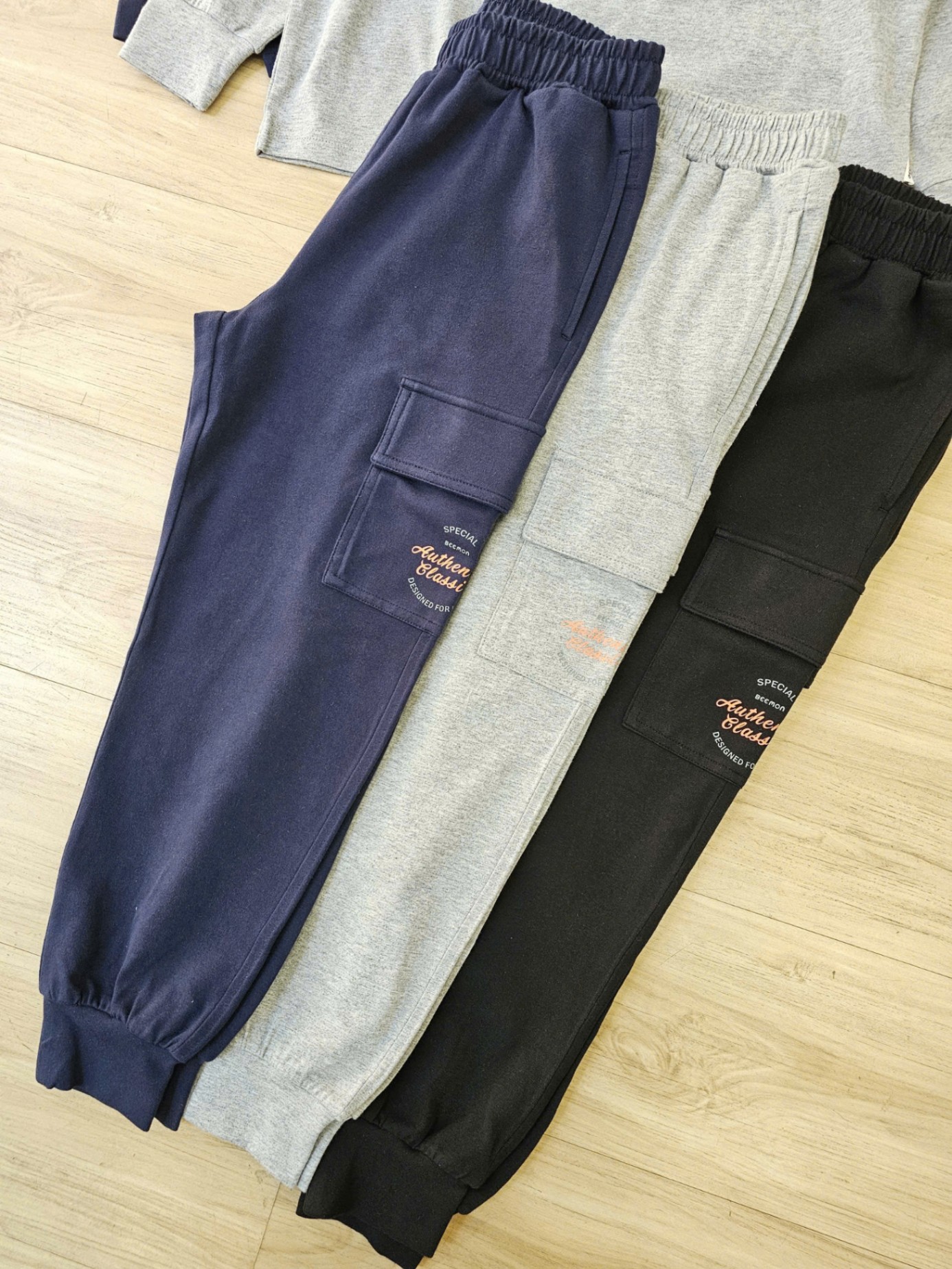 Bộ cotton co giãn 4 chiều Beemon cho BT BG