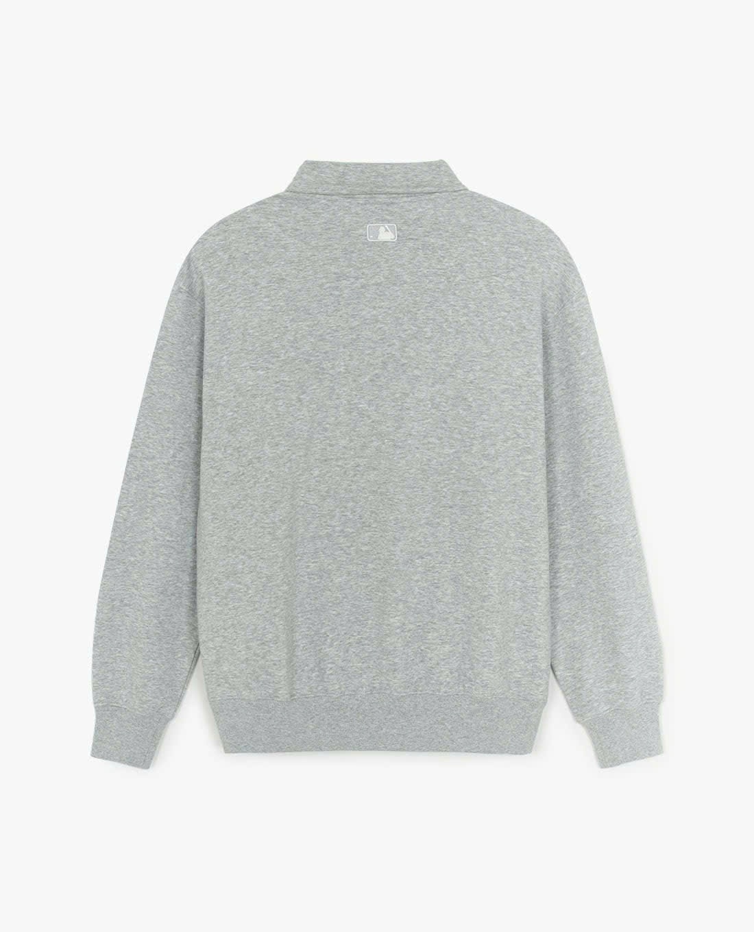 Áo nỉ da cá kéo khóa cổ, dòng unisex, chữ trước ngực
