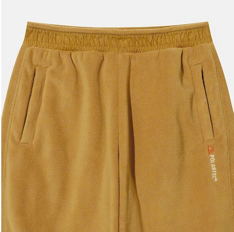 Quần nỉ lông suông cạp chun, 2 túi chéo,túi vuông sau,