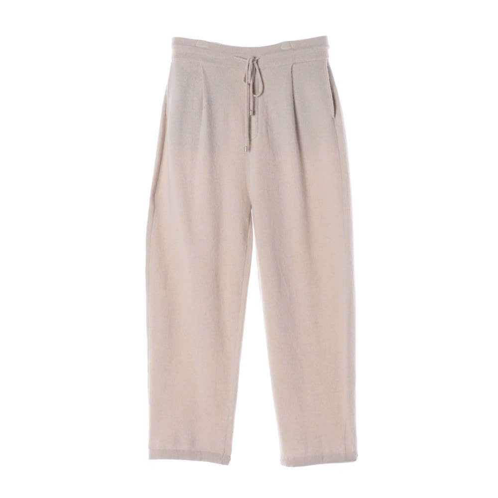 Quần baggy len cạp chun, 2 túi vuông sau