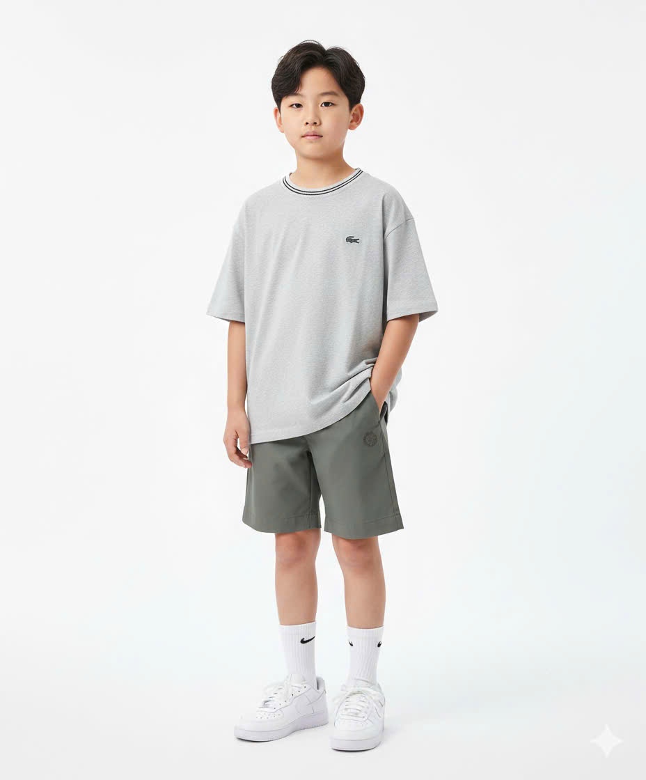 Quần short kaki co giãn Beemon cho BT BG, cạp chun