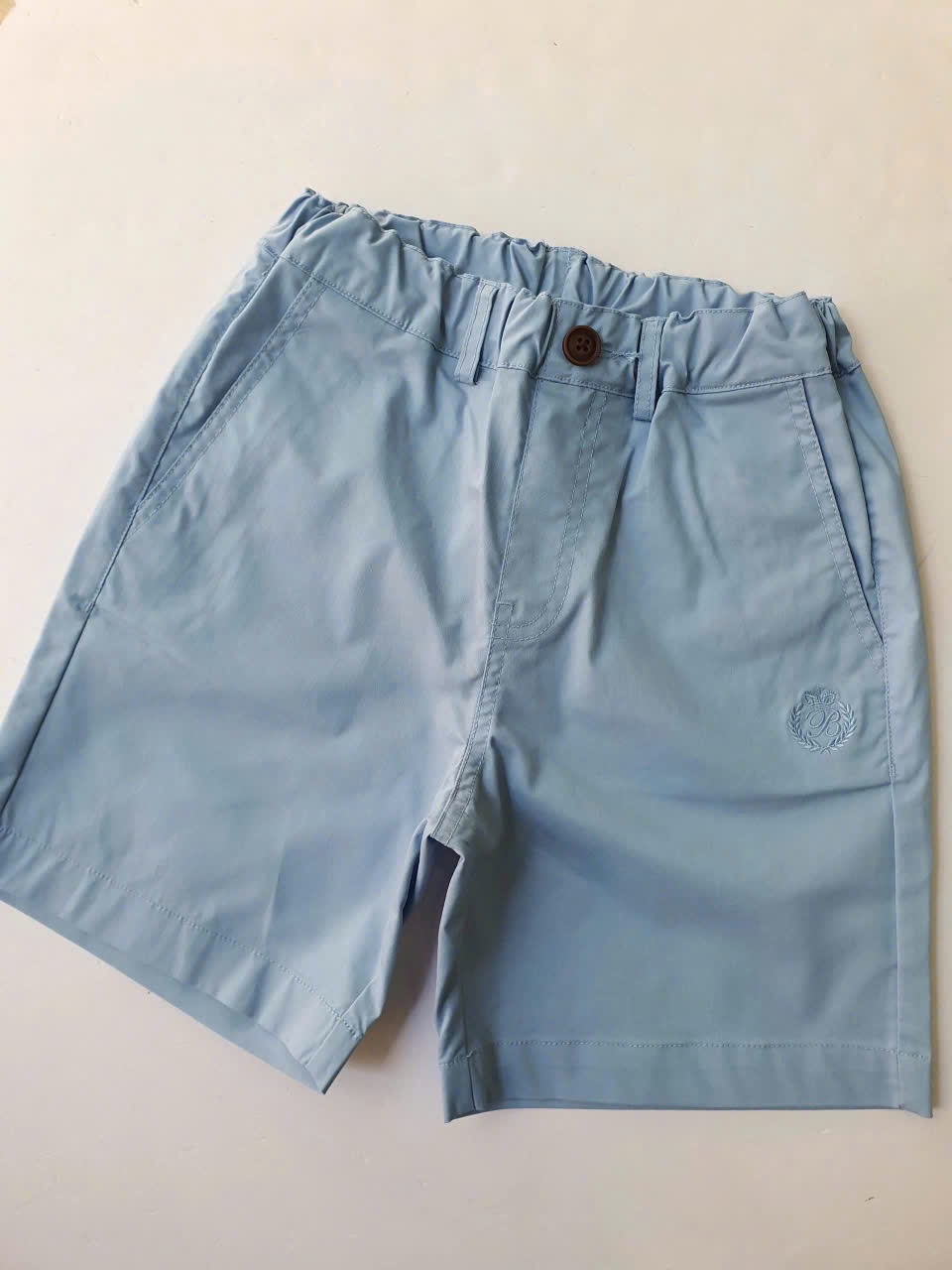 Quần short kaki co giãn Beemon cho BT BG, cạp chun