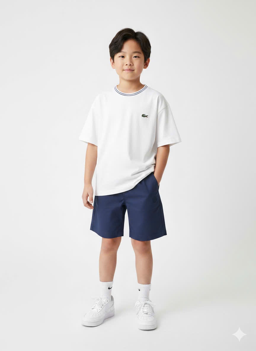 Quần short kaki co giãn Beemon cho BT BG, cạp chun