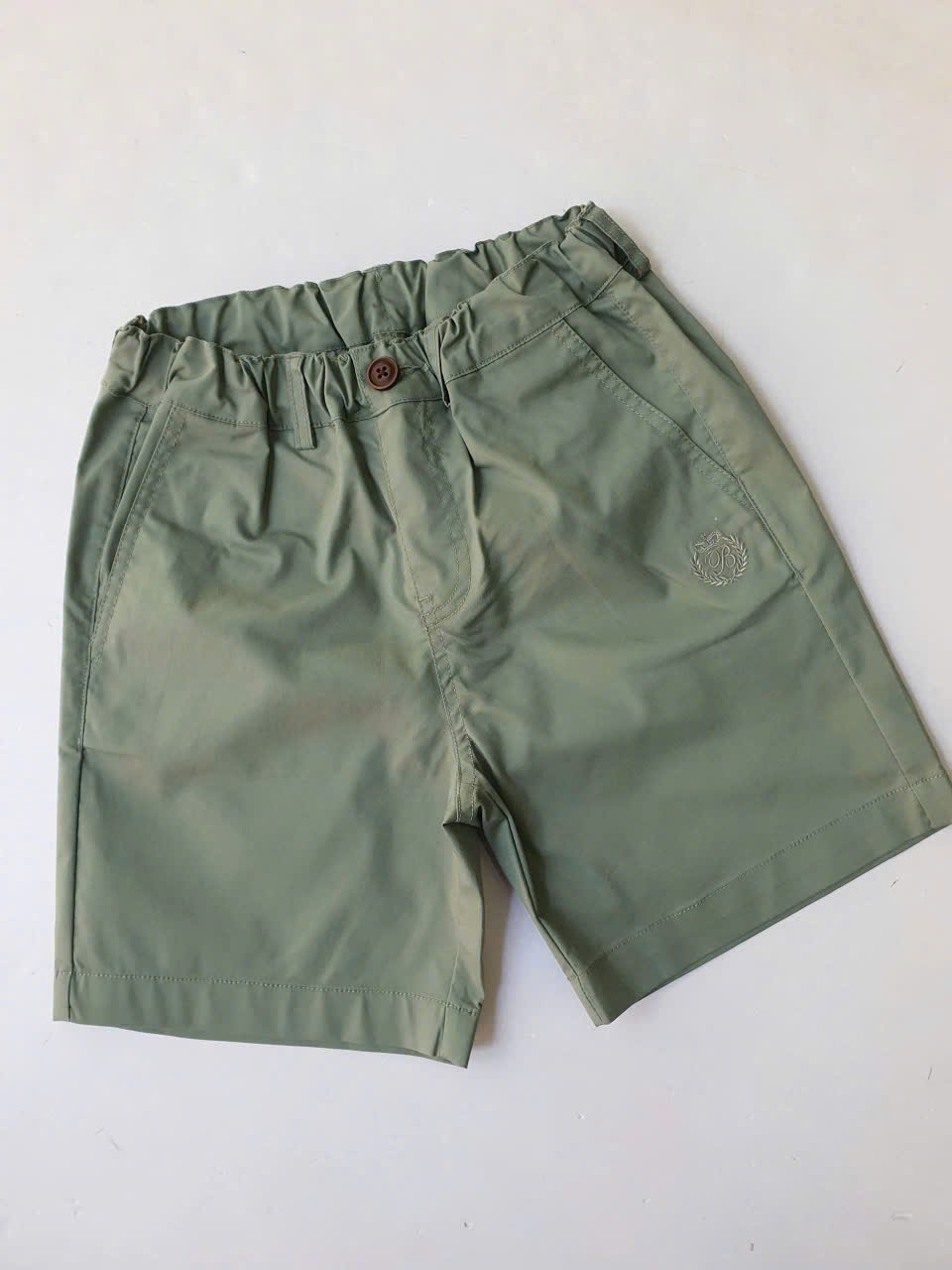 Quần short kaki co giãn Beemon cho BT BG, cạp chun