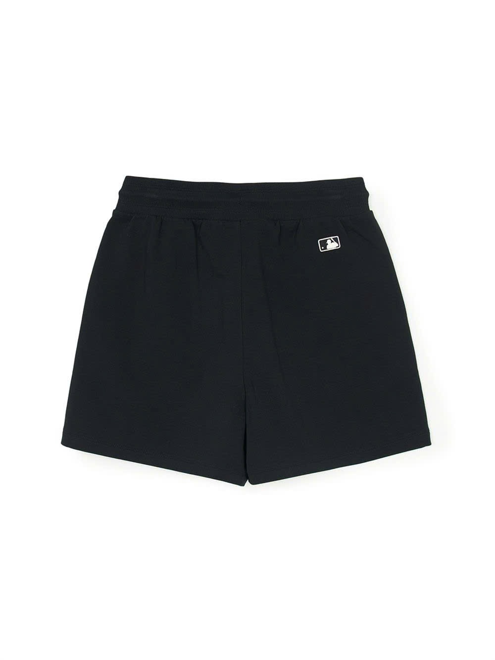 Quần short nỉ da cá cạp chun, logo nhỏ sau
