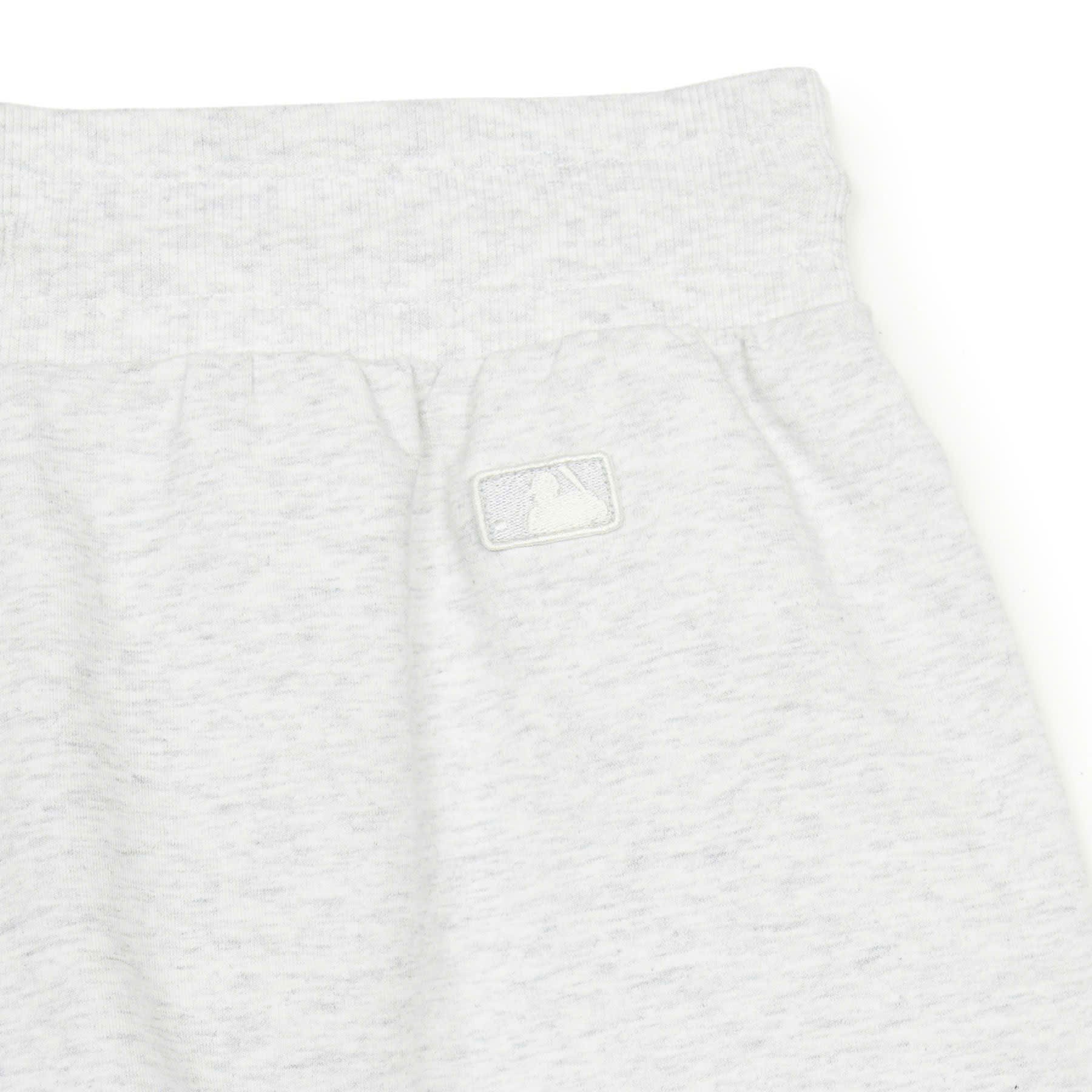 Quần short nỉ da cá cạp chun, logo nhỏ sau