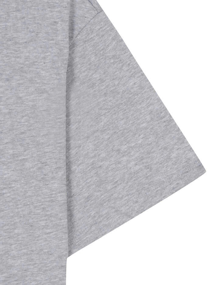 Váy cotton maxi, logo nhỏ trước ngực