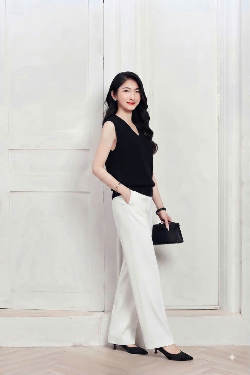Áo ba lỗ mongtogi, cổ tim vạt