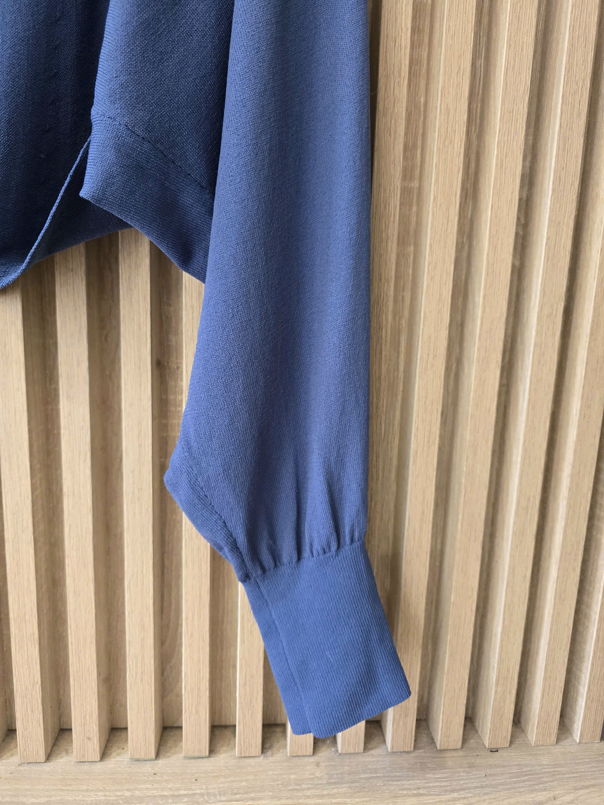 Áo khoác cardigan len dáng lửng dài tay thủy thủ
