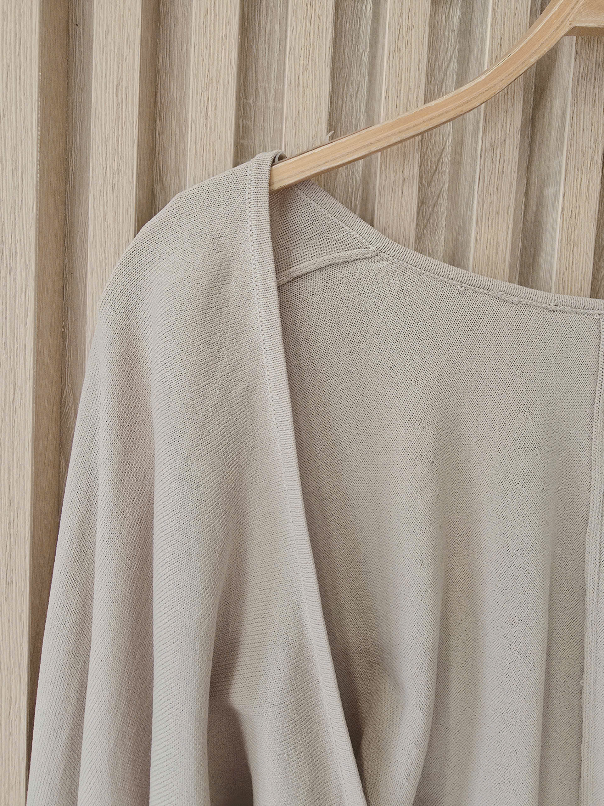 Áo khoác cardigan len dáng lửng dài tay thủy thủ