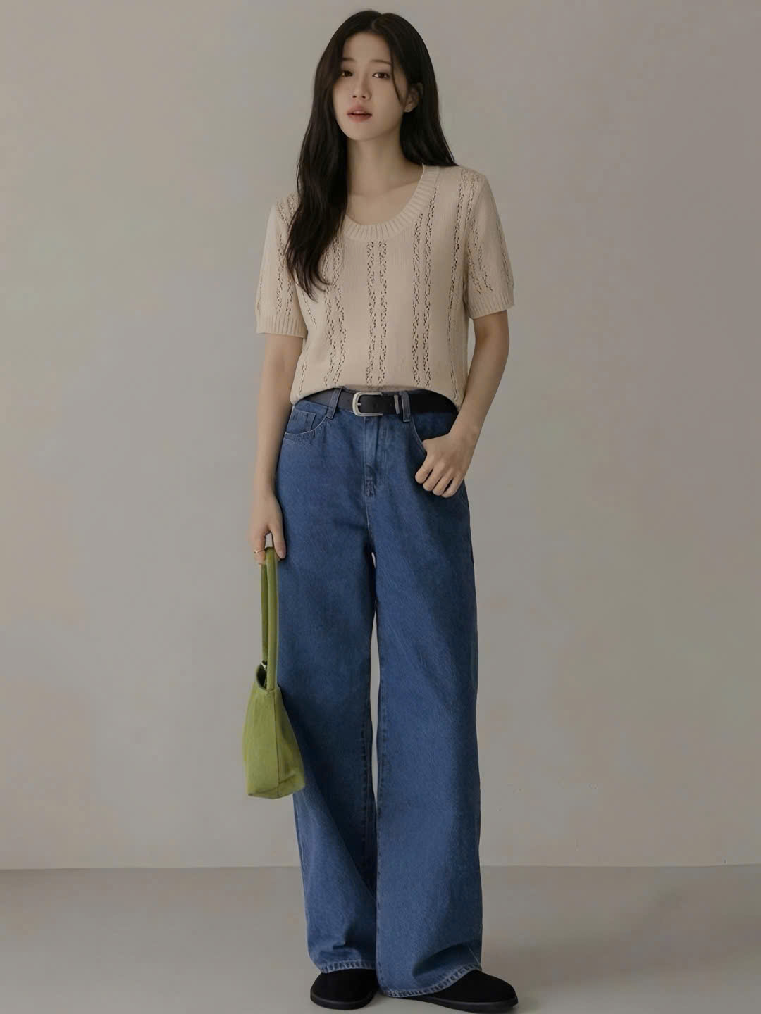 Áo len cardigan len cộc tay