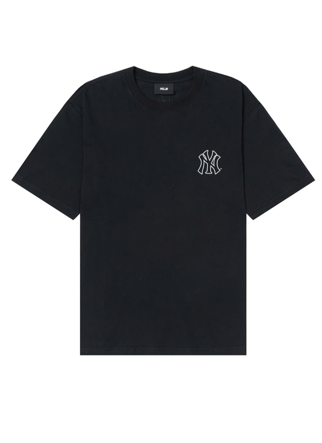 Áo phông unisex, logo nhỏ trước ngực, logo to sau lưng