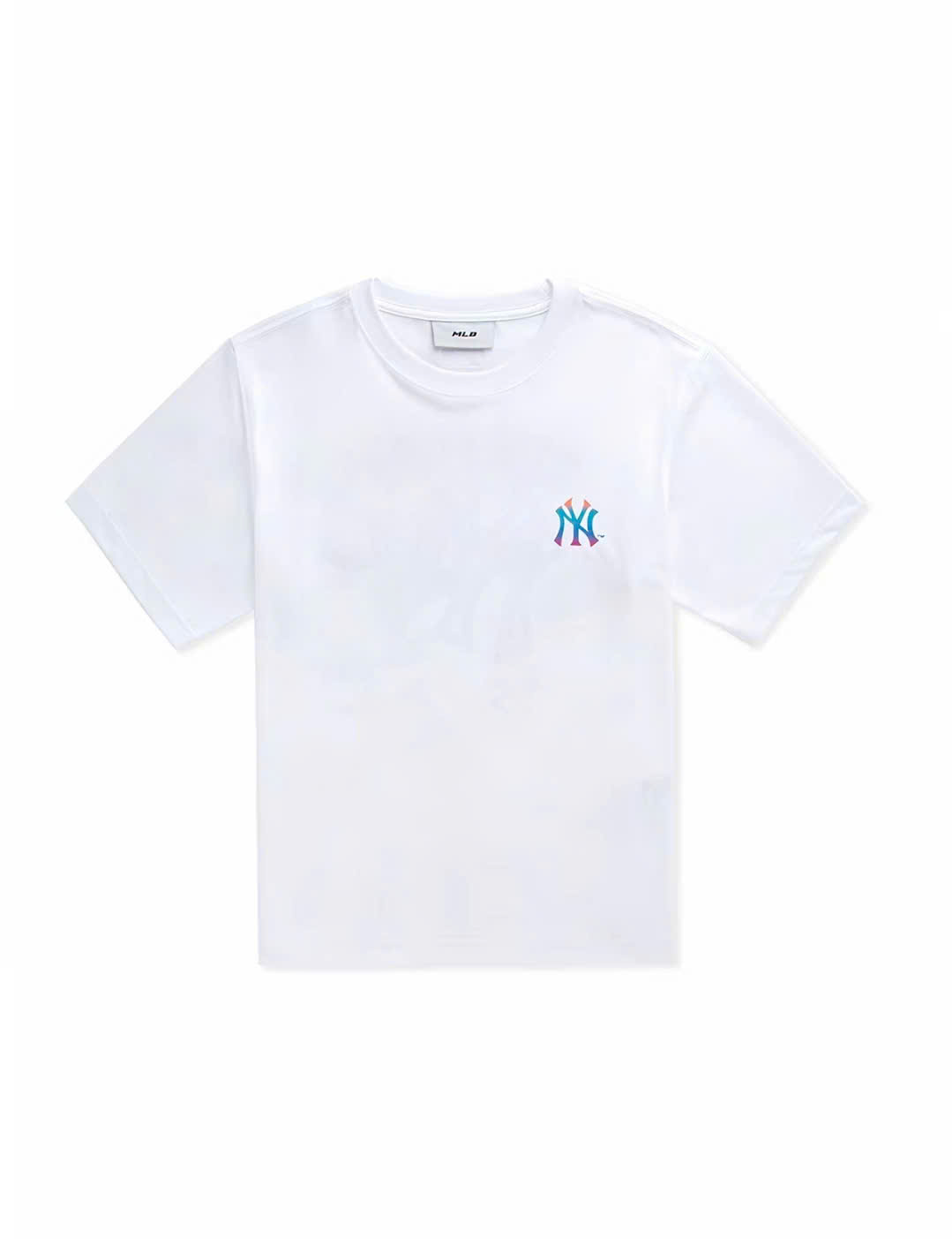 Áo phông unisex, logo in màu nhỏ trước ngực, sau lưng chữ màu lớn