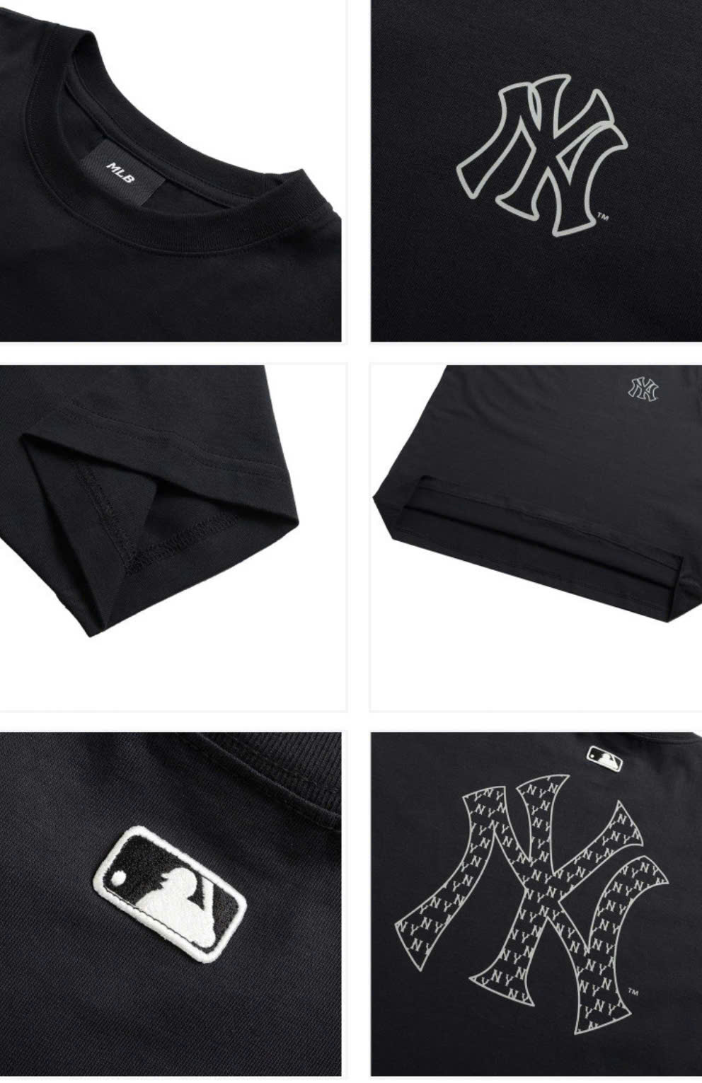 Áo phông unisex, logo nhỏ trước ngực, logo to sau lưng