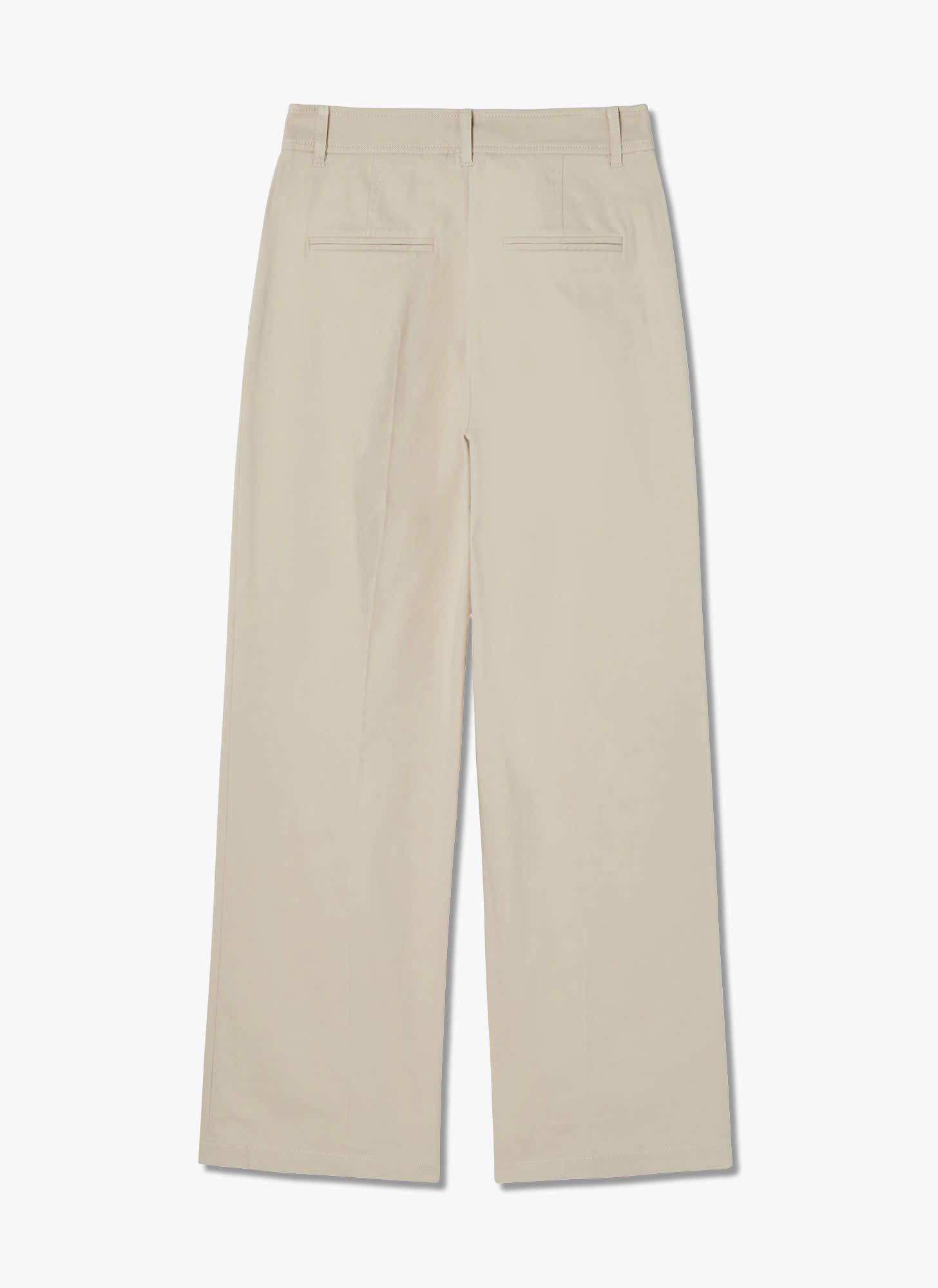 Quần baggy suông kaki, xếp 2 ly, có đỉa, túi chéo