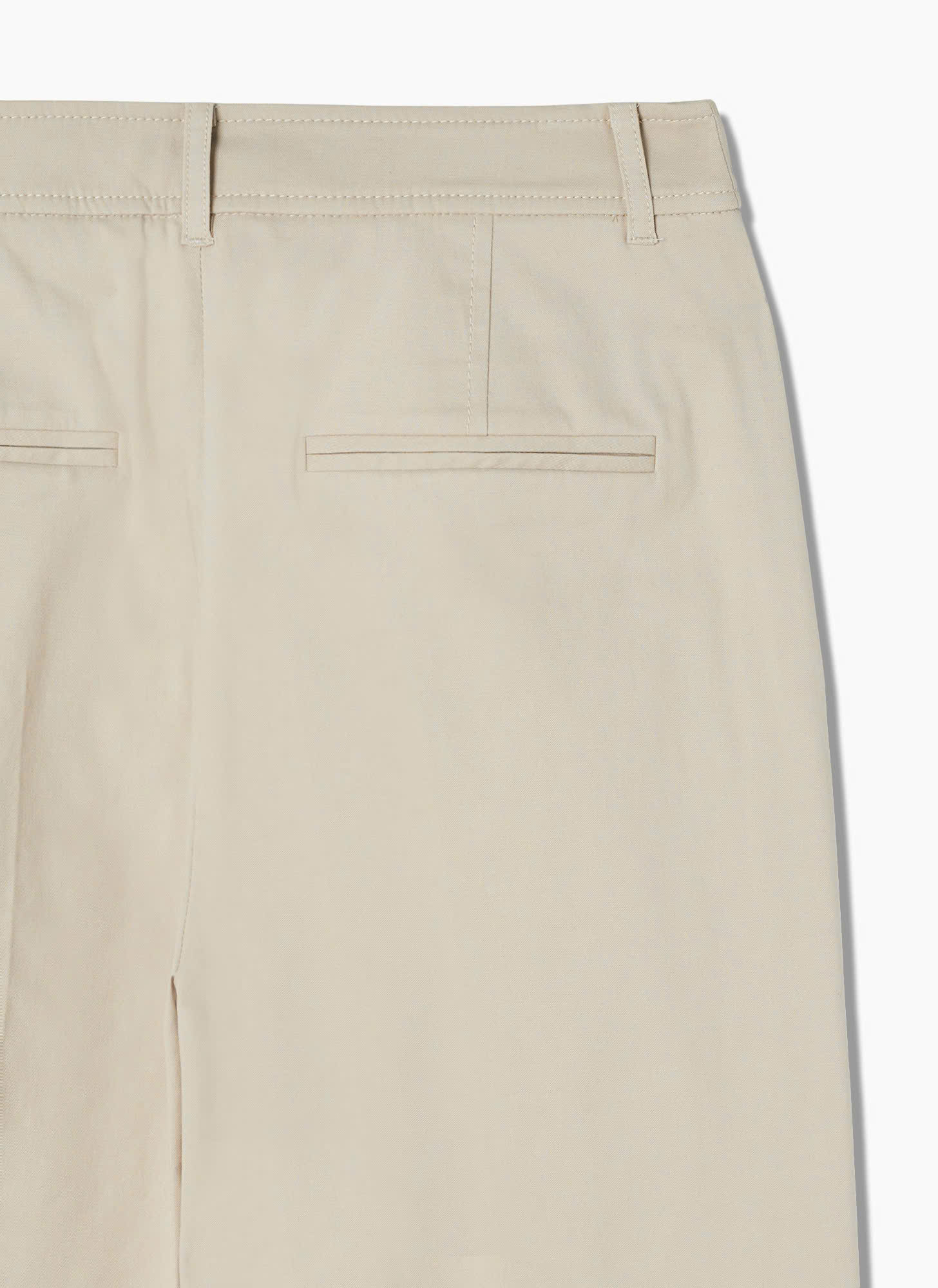 Quần baggy suông kaki, xếp 2 ly, có đỉa, túi chéo