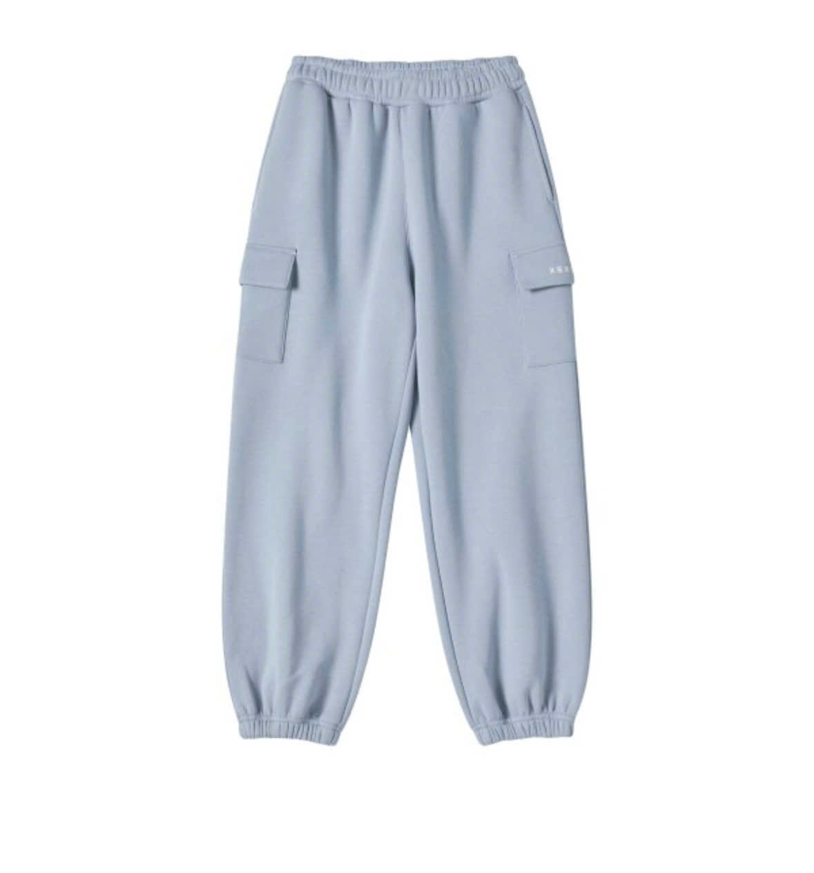 Quần nỉ bông túi hộp cạp chun, dáng jogger