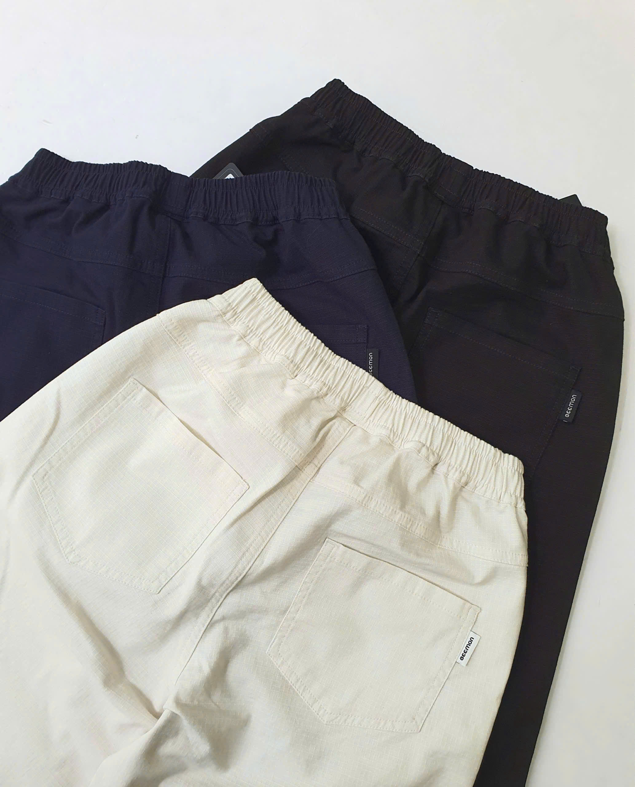 Quần short bermuda Beemon cho bé, cạp chun, túi hộp