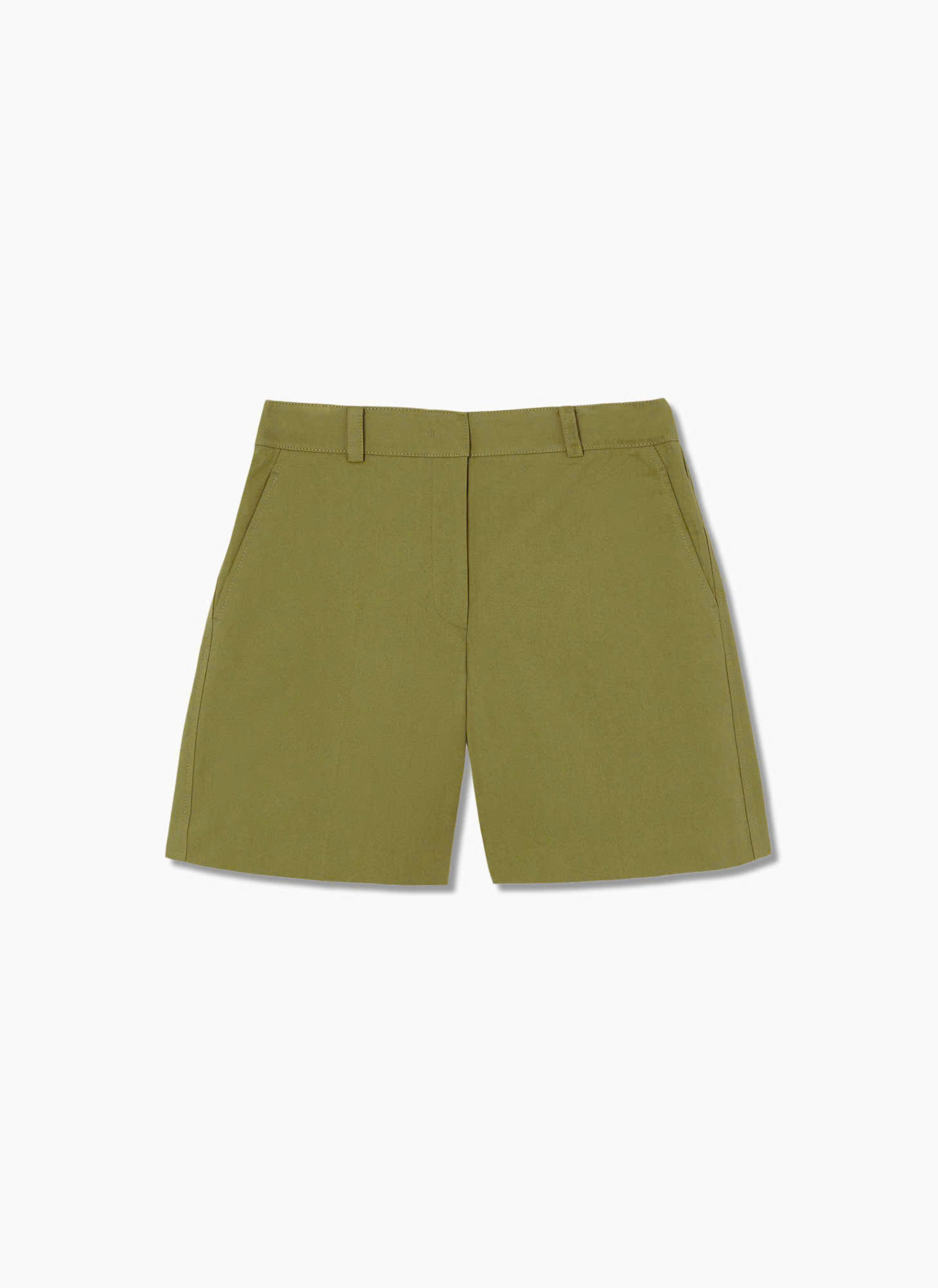 Quần short chất kaki, cạp thường, 2 túi thật