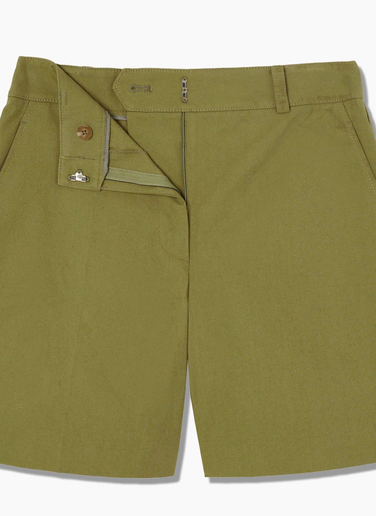 Quần short chất kaki, cạp thường, 2 túi thật