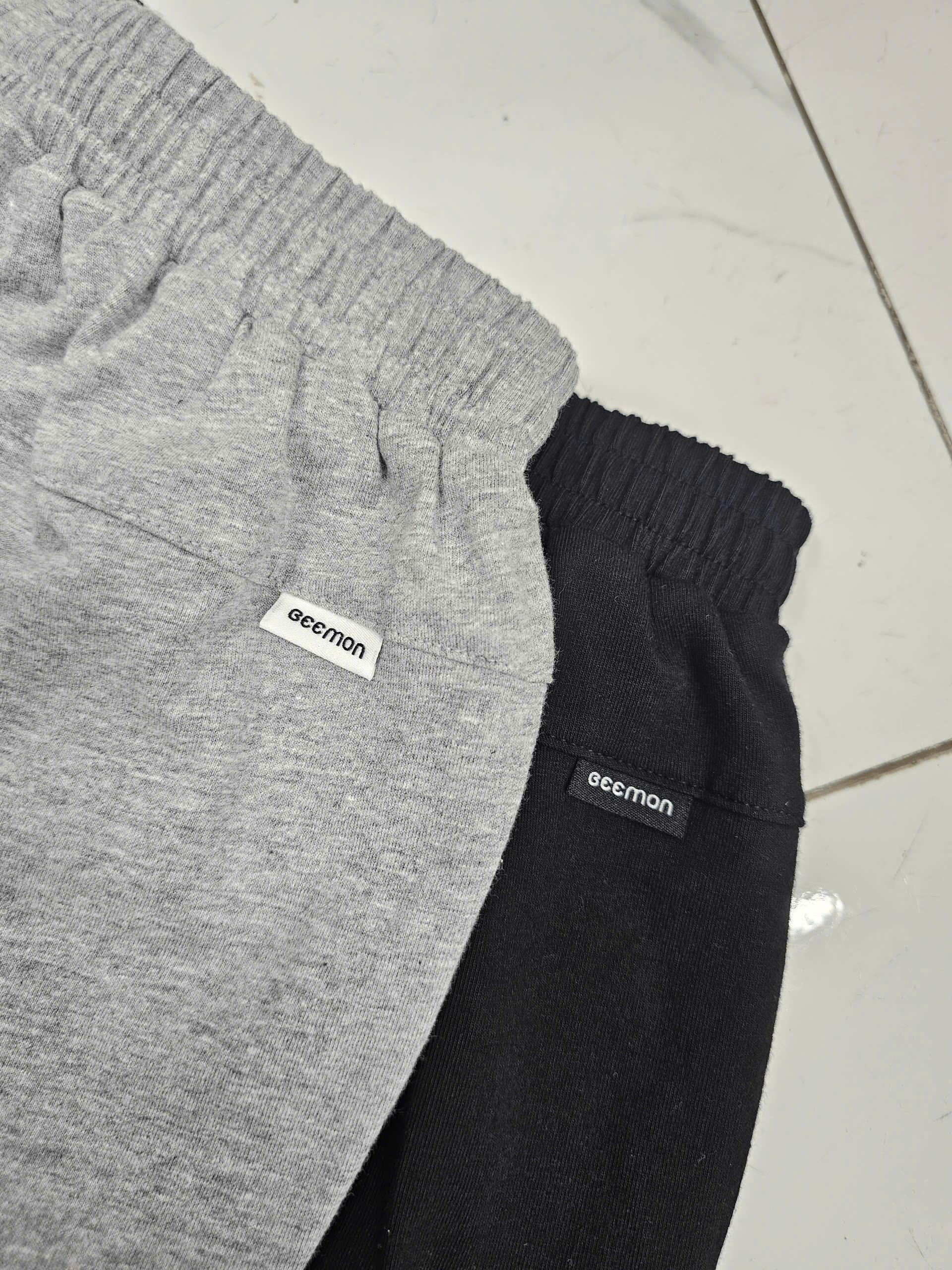 Quần short cotton Beemon BTBG cạp chun,túi hộp
