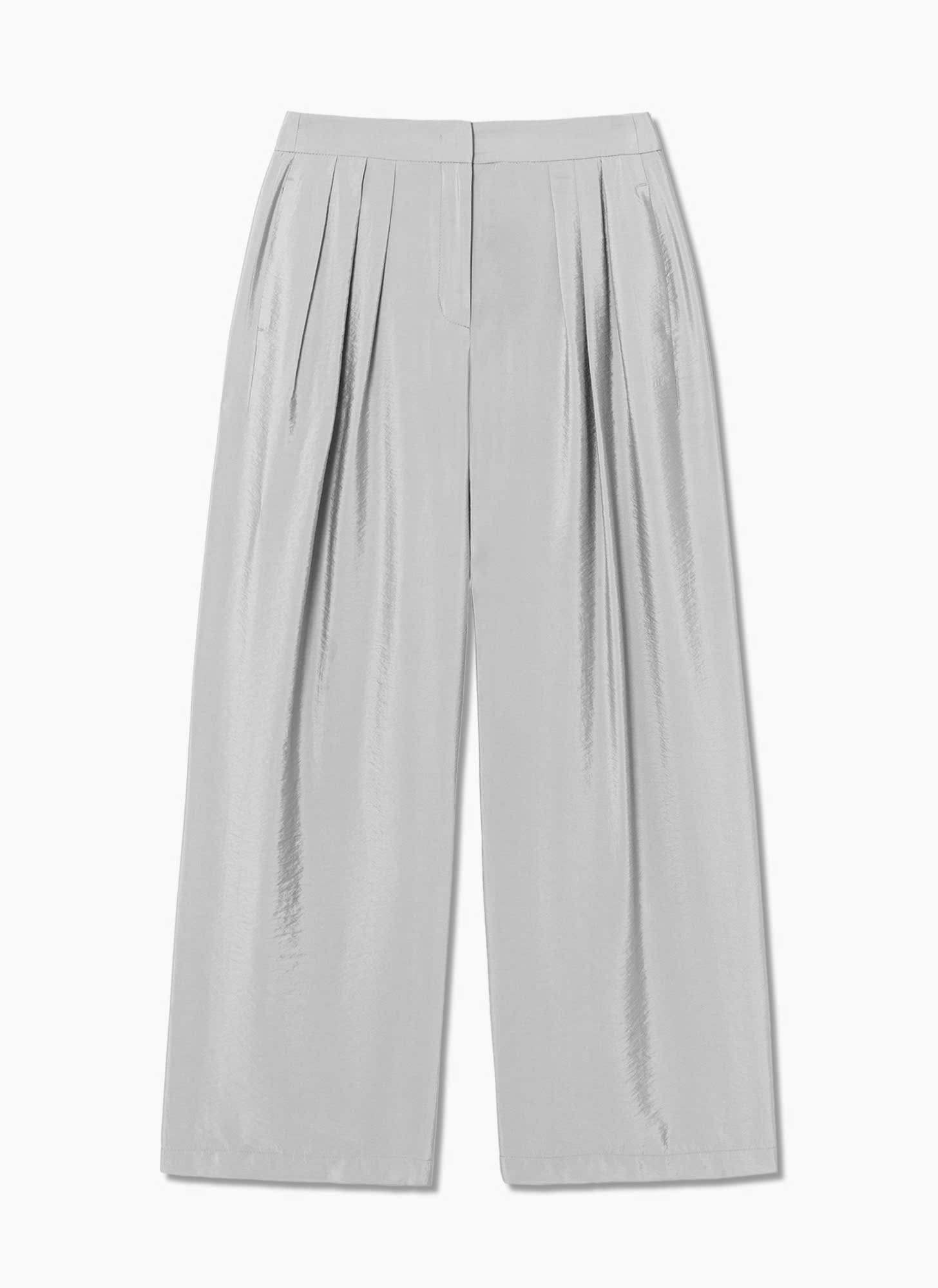 Quần suông 3 ly, pha rayon, 2 túi hông thật
