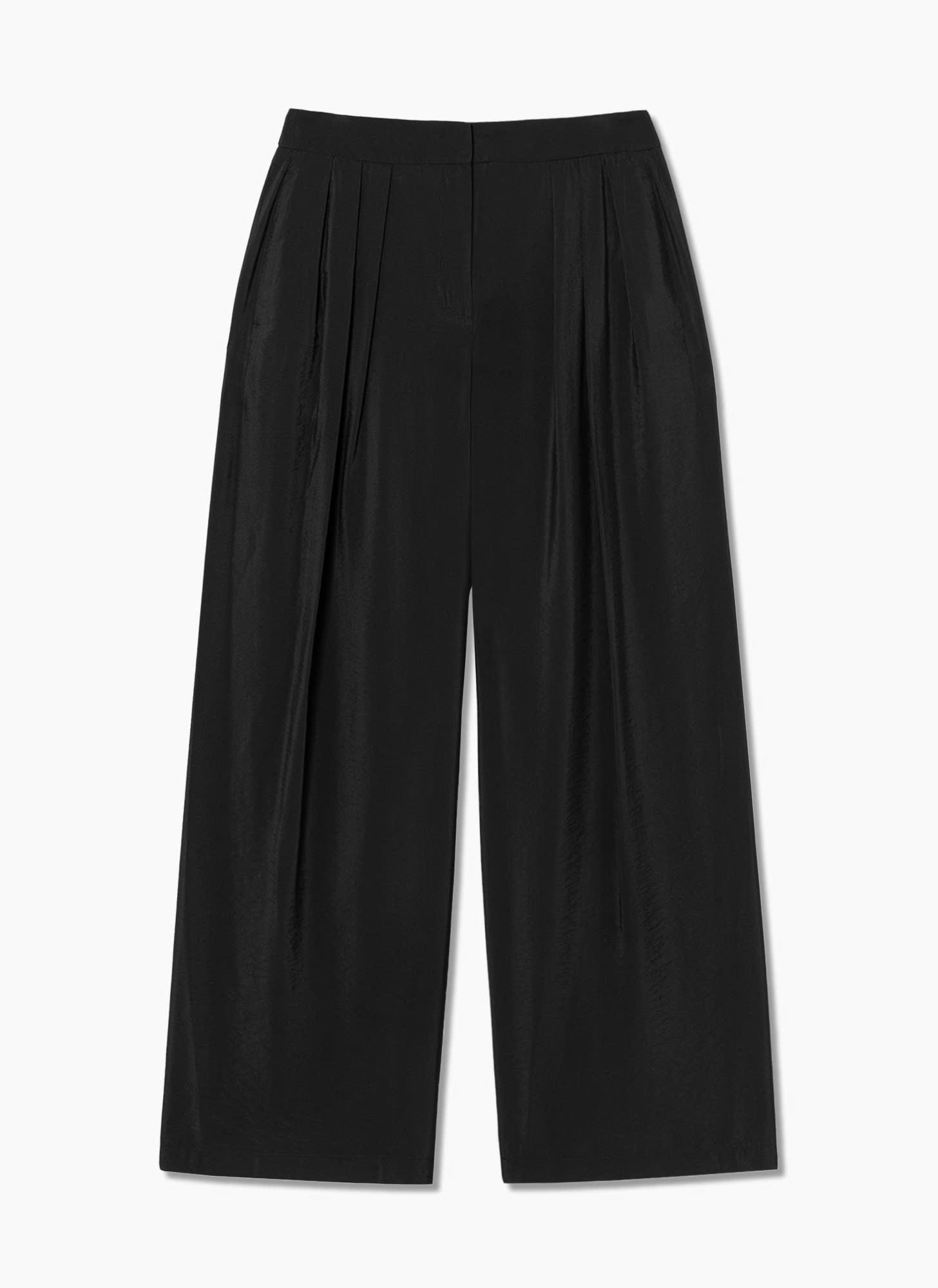 Quần suông 3 ly, pha rayon, 2 túi hông thật