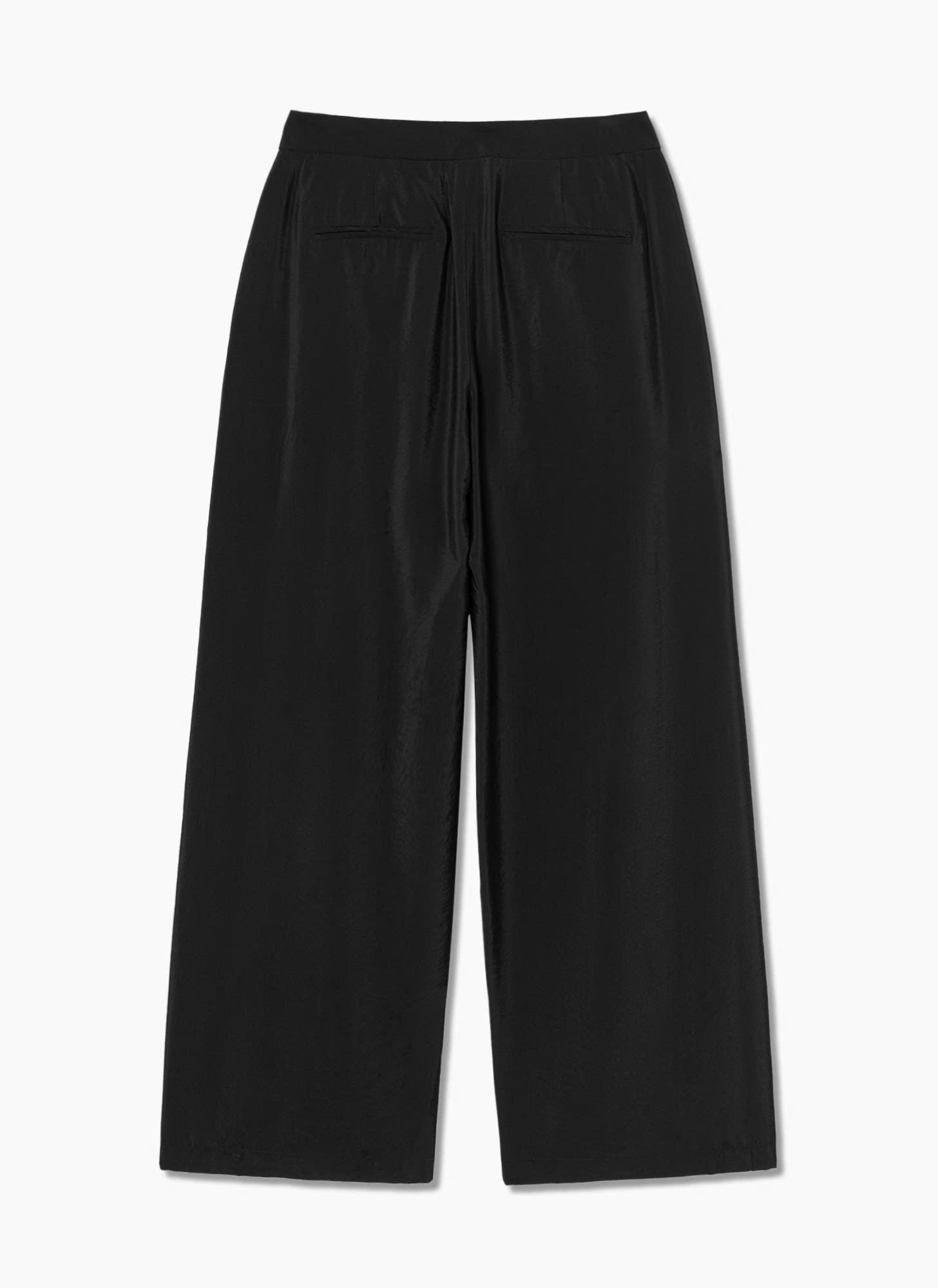 Quần suông 3 ly, pha rayon, 2 túi hông thật