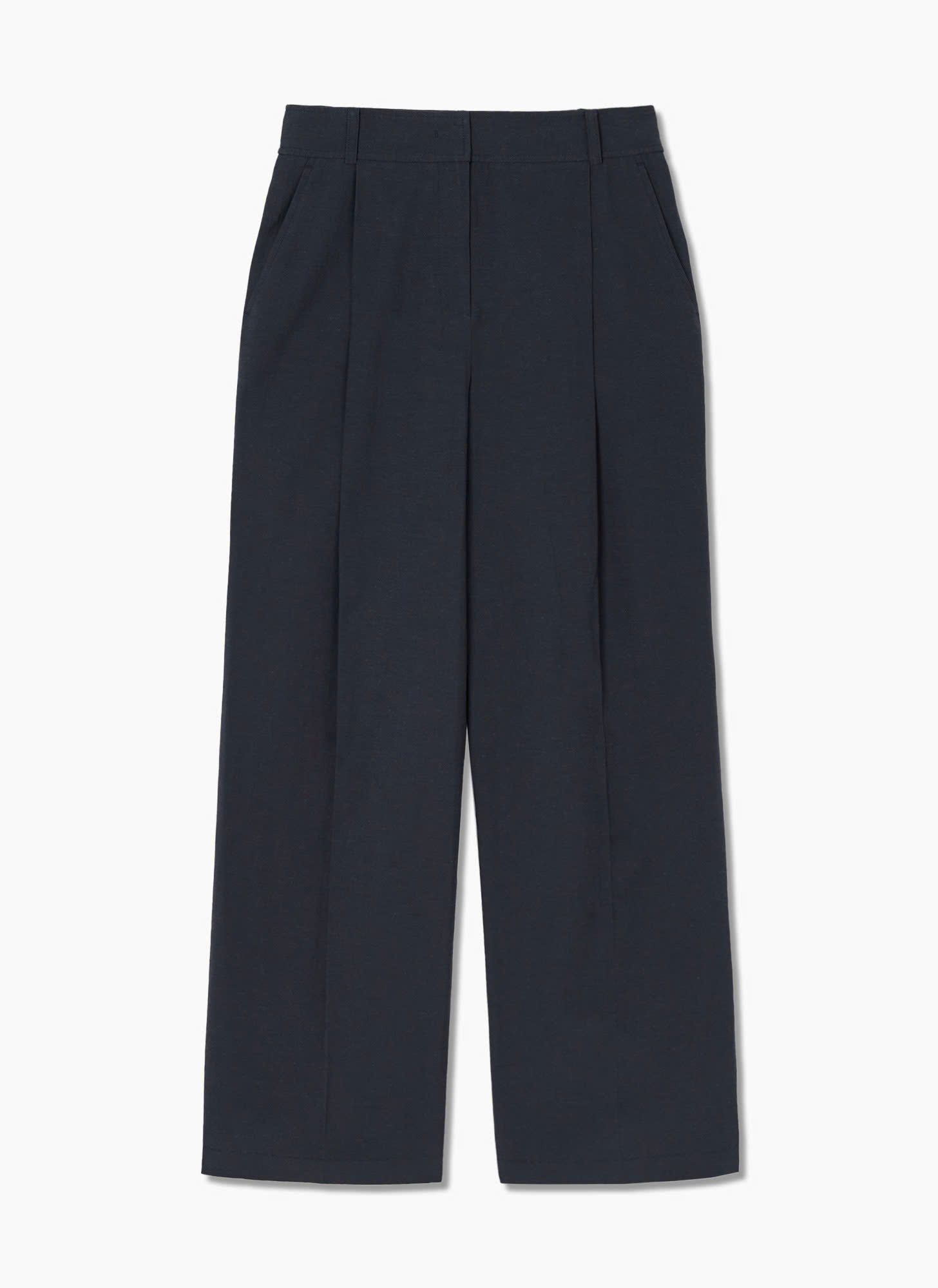 Quần suông pha rayon, may 2 túi chéo