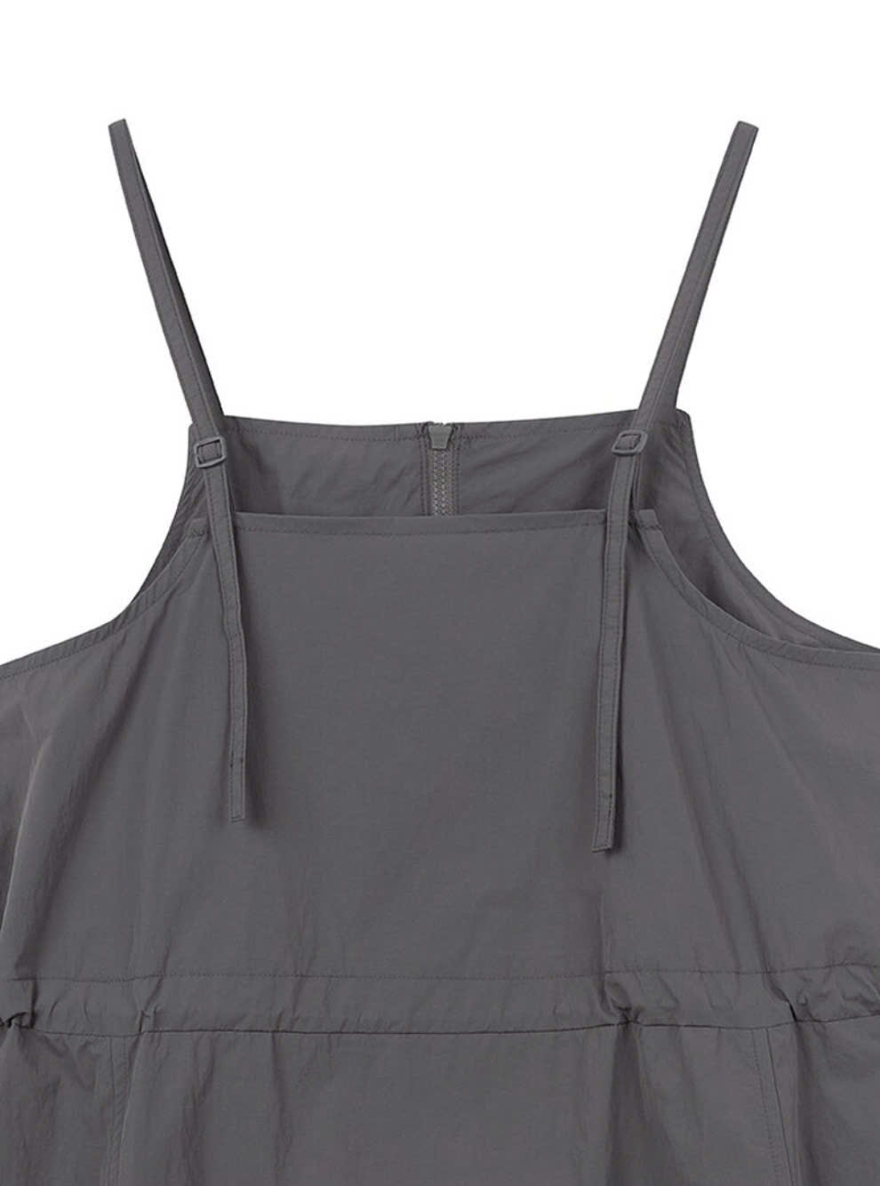 Váy yếm 2 dây, kéo khóa ngực