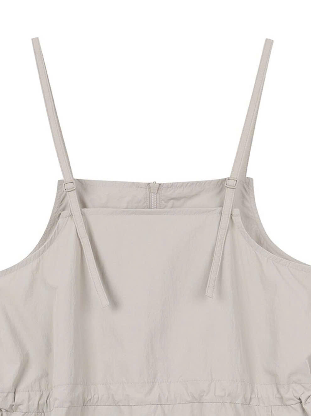 Váy yếm 2 dây, kéo khóa ngực