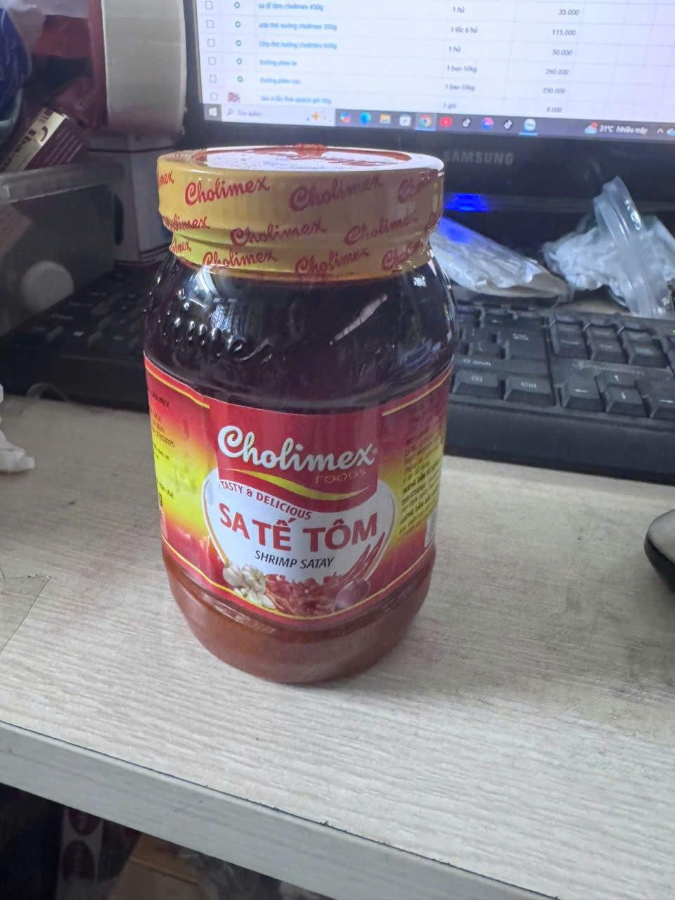 sa tế tôm cholimex 450g