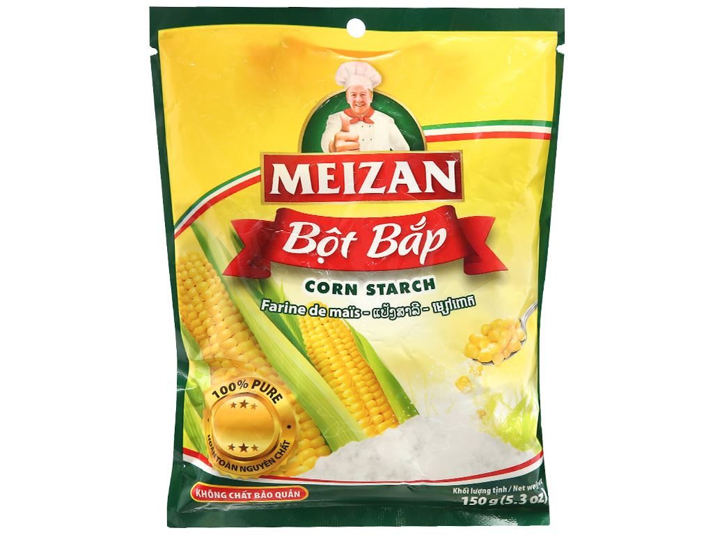 bột bắp meizan gói 150gr