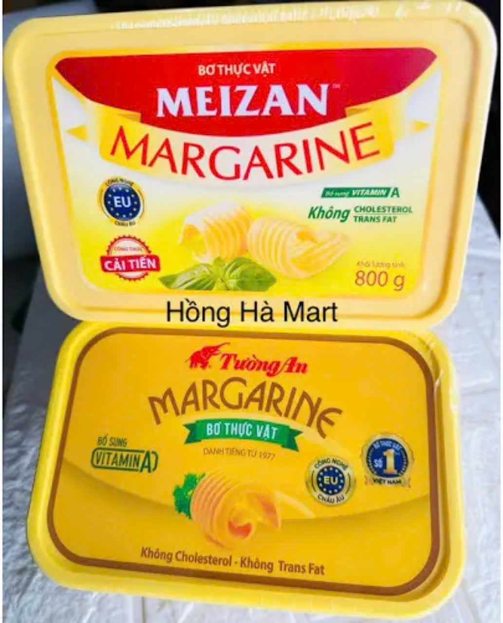 Bơ Meizan vuông 800g