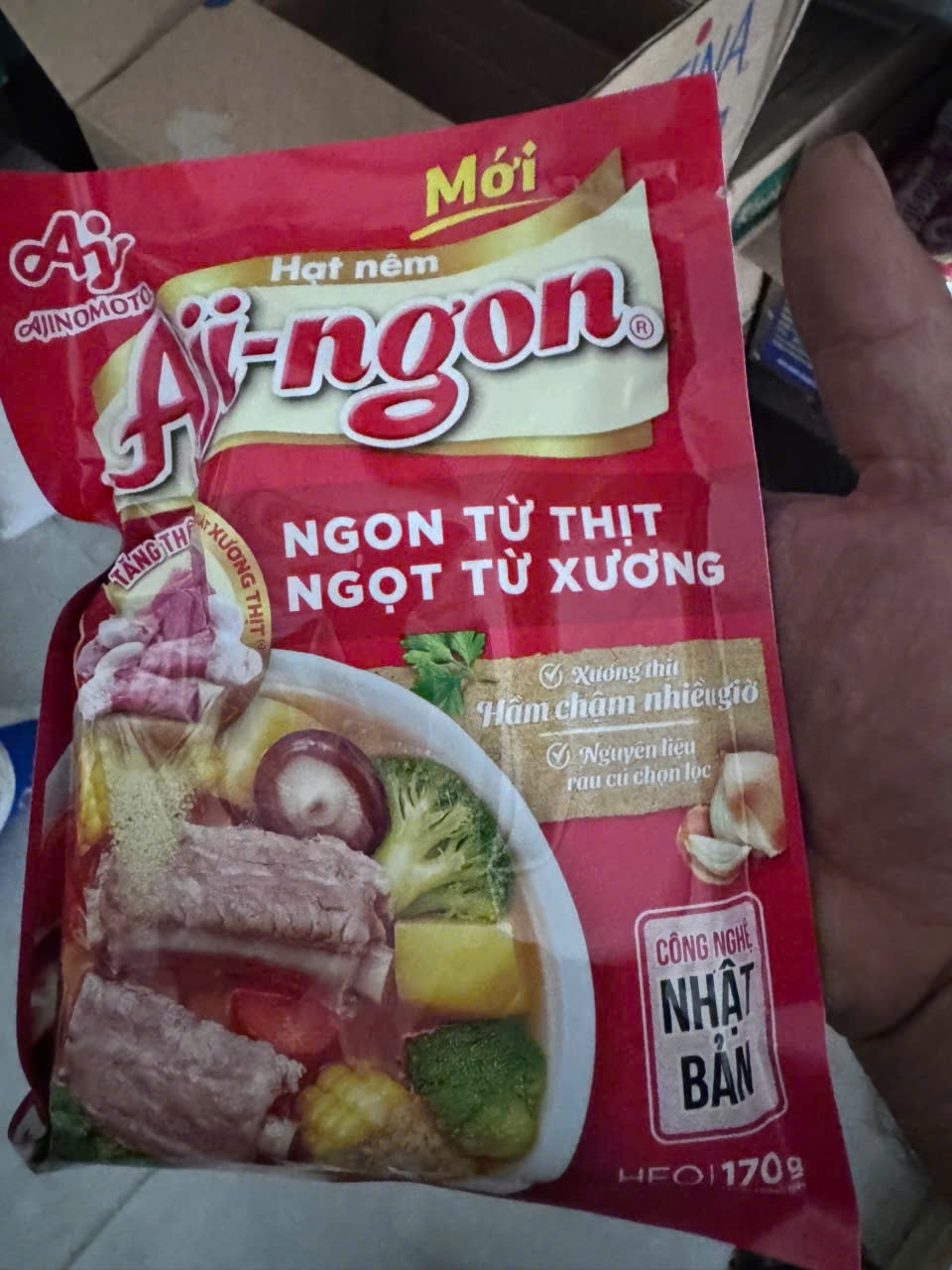 HẠT NEM AJINGON GÓI 170GR