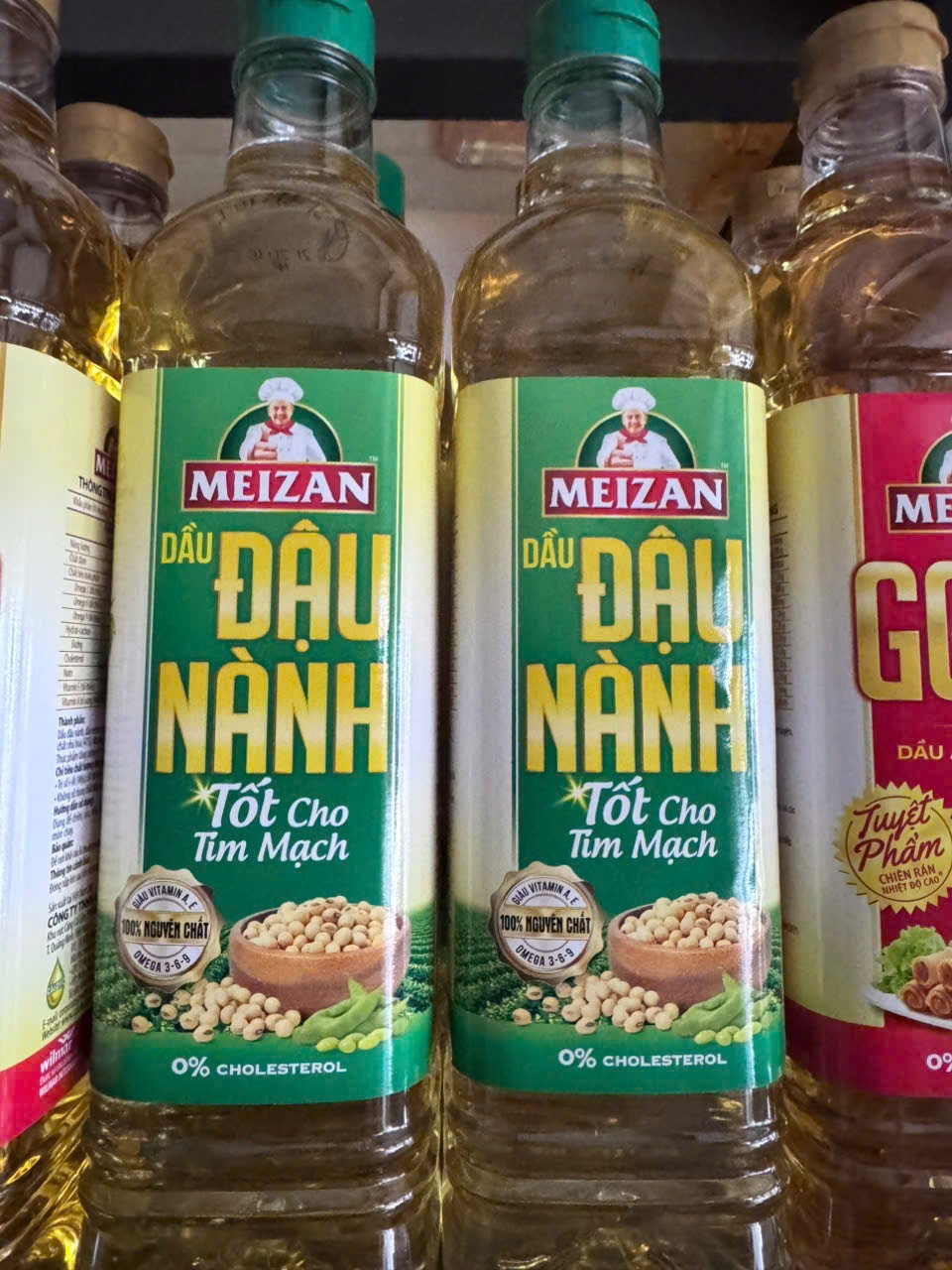 DẦU ĂN MEIZAN ĐẬU NÀNH CHAI 1L