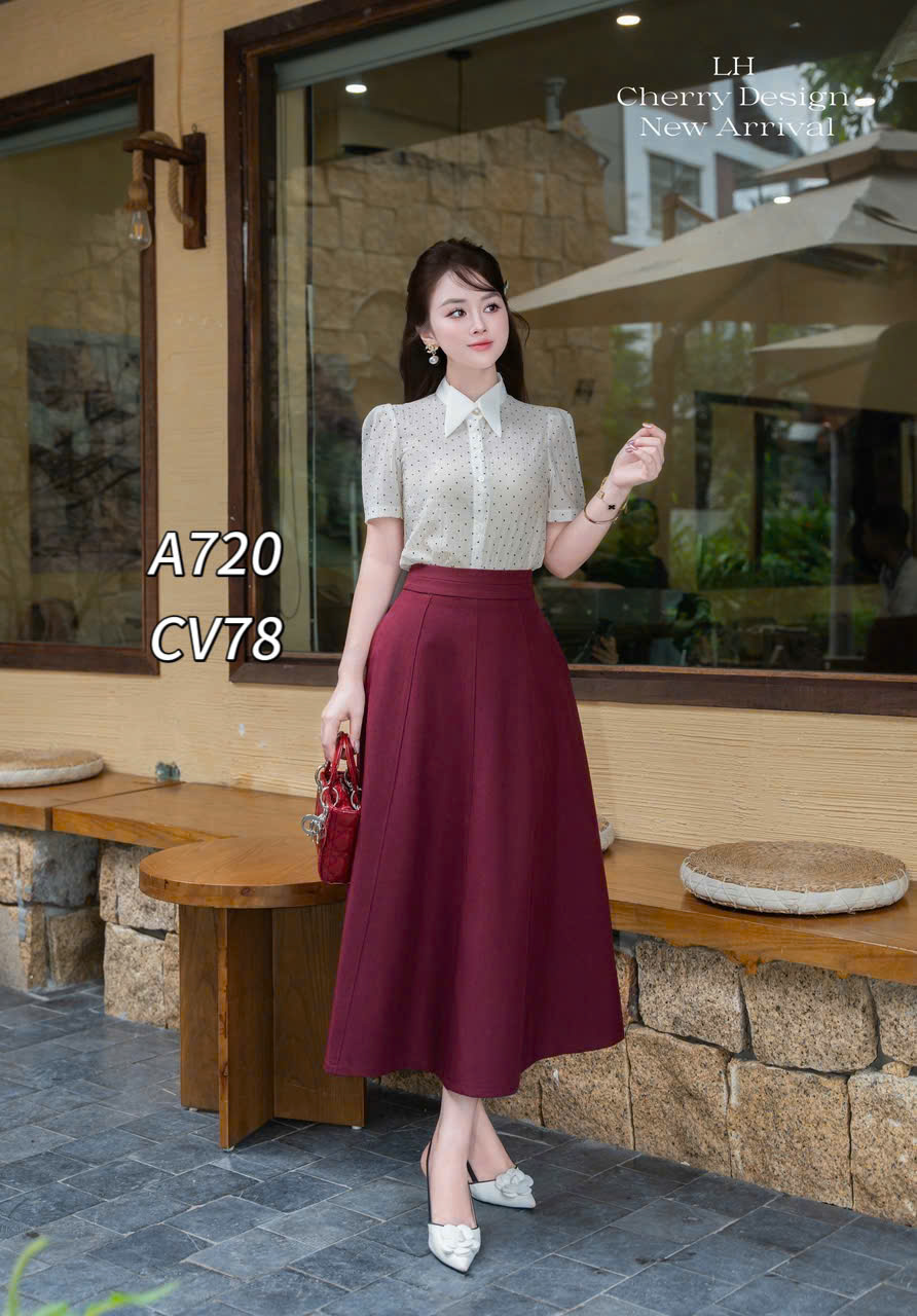CV78 cv xòe cạp cao