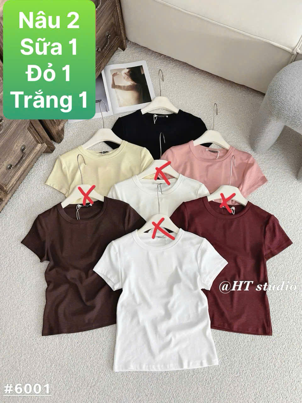 AP6001 áo cổ tròn trơn