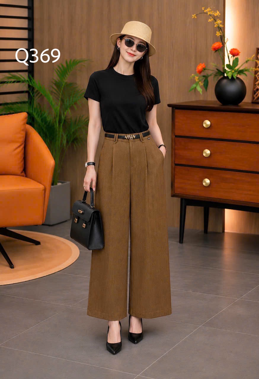 Q369 Quần xuông nấm 93cm kèm đai