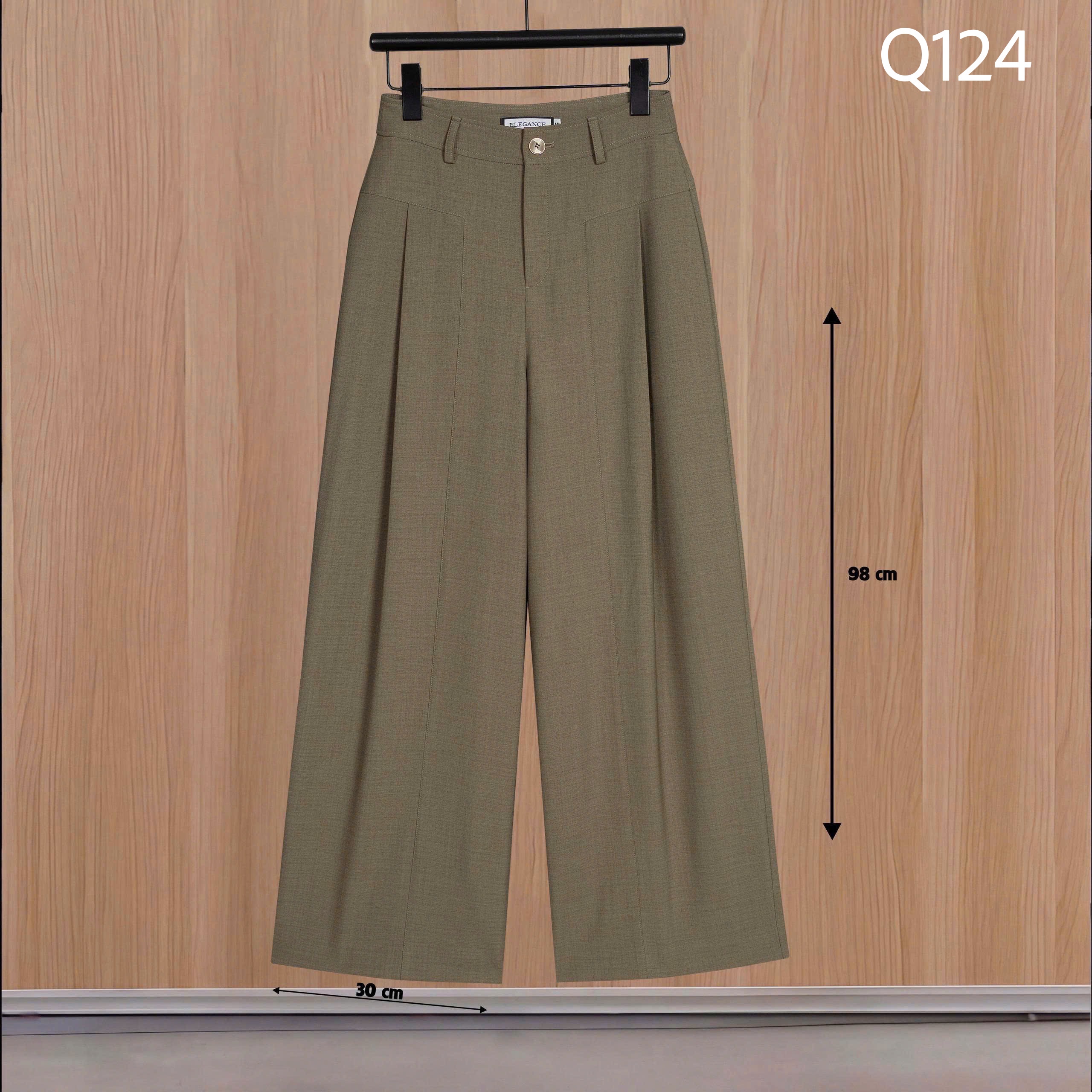 Q124 Quần xuông 98cm có ly