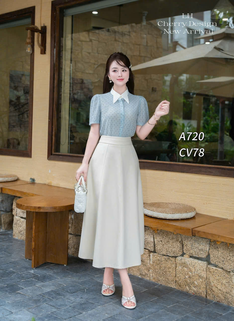 CV78 cv xòe cạp cao